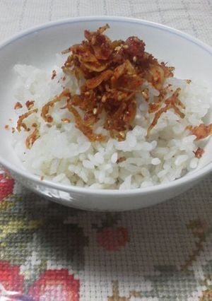 ご飯がすすむ！　ふりかけ風具ラー油-レシピのメイン写真