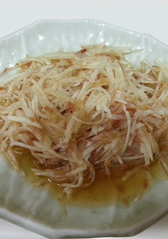 大根の梅肉和え-レシピのメイン写真
