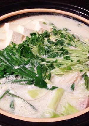 豆乳鍋のスープ 市販品より断然美味しい！-レシピのメイン写真