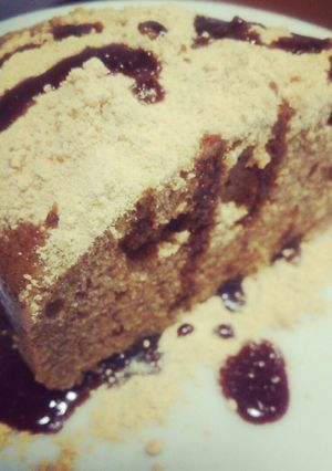はったい粉ケーキきな粉黒糖添え-レシピのメイン写真