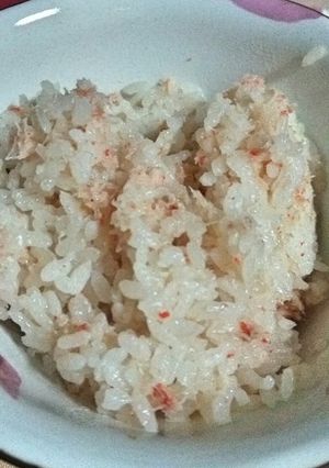 蟹缶で簡単カニ飯-レシピのメイン写真