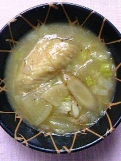 手羽先と生姜と葛のスープ-レシピのメイン写真