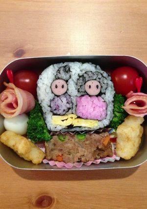 幼稚園 ひな祭り巻き寿司弁当-レシピのメイン写真