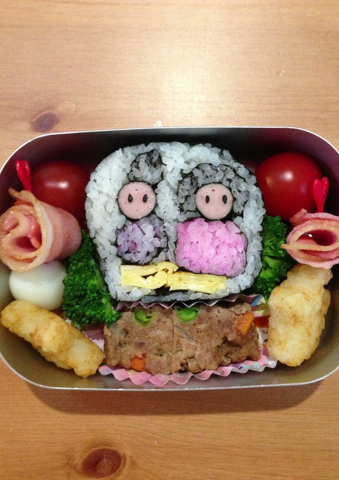 幼稚園 ひな祭り巻き寿司弁当-レシピのメイン写真