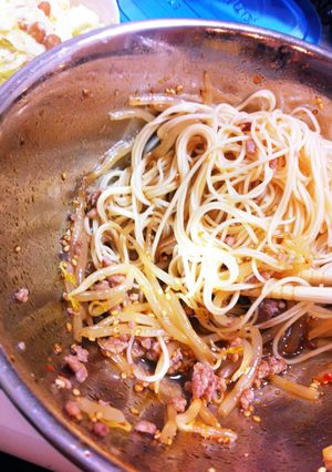 簡単☆もやしナムルそうめん☆-レシピのメイン写真