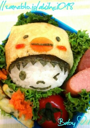 ひよこ&息子 キャラ弁-レシピのメイン写真