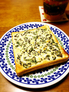 大葉と胡麻のチーズトースト-レシピのメイン写真