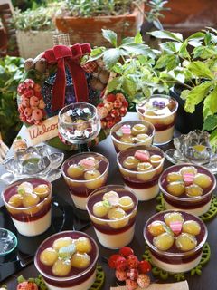 ヨーグルトムース&葡萄ゼリー-レシピのメイン写真