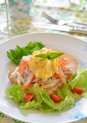 豚しゃぶと野菜のヘルシータルタルサラダ♫-レシピのメイン写真