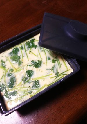 スチームケースでレンジ茶碗蒸し-レシピのメイン写真