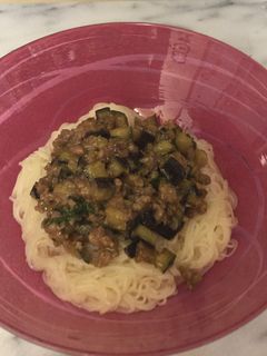しっかりとした味付け☆なすの肉味噌素麺-レシピのメイン写真
