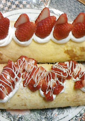 ふわふわタイプのロールケーキ-レシピのメイン写真