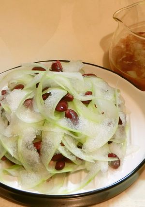 とうがんサラダ・とうがんドレッシング-レシピのメイン写真
