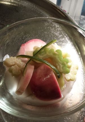 ゴーヤとカブで水キムチ-レシピのメイン写真