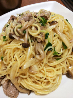 牛コマでワサビ風味冷製パスタ-レシピのメイン写真