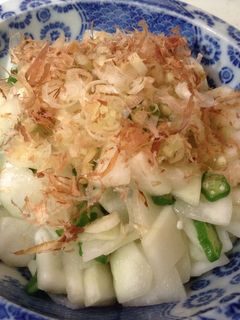 即席☆冬瓜とおくらの甘酢あえ-レシピのメイン写真