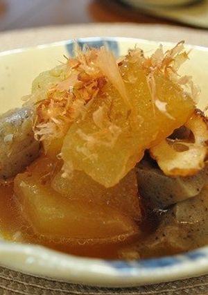 冬瓜とこんにゃくの和風煮-レシピのメイン写真