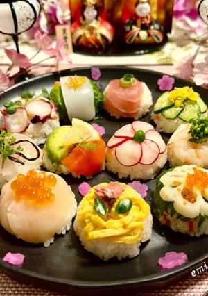 手まり寿司-レシピのメイン写真