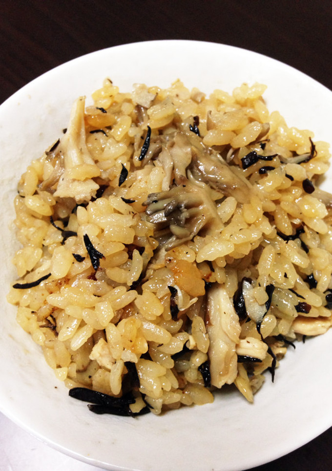 秋先どり☆舞茸の炊き込みご飯-レシピのメイン写真