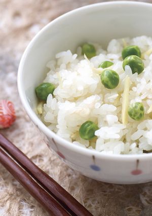 簡単減塩！えんどうご飯-レシピのメイン写真