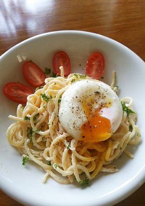残りパスタで朝食アレンジ-レシピのメイン写真