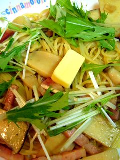 *ベーコンとエリンギのパスタ*~和風~-レシピのメイン写真