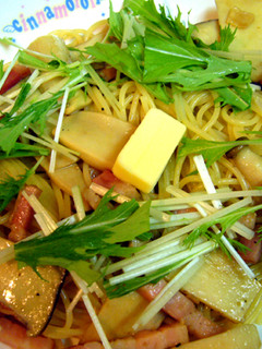 *ベーコンとエリンギのパスタ*~和風~-レシピのメイン写真