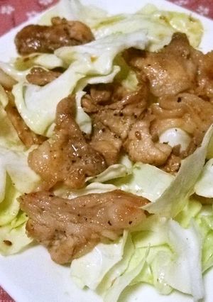 ザクザクきゃべつの～豚肉のせ～-レシピのメイン写真
