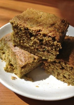 抹茶ズッキーニ・ブレッド-レシピのメイン写真