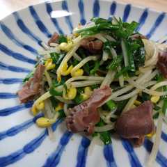 รูปของ 満腹♪砂肝と野菜のマジックソルト炒め