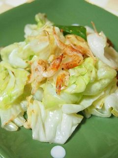 キャベツと桜えびの炒め物-レシピのメイン写真