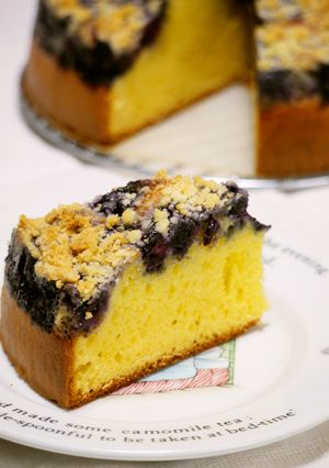 ブルーベリークランブルケーキ-レシピのメイン写真