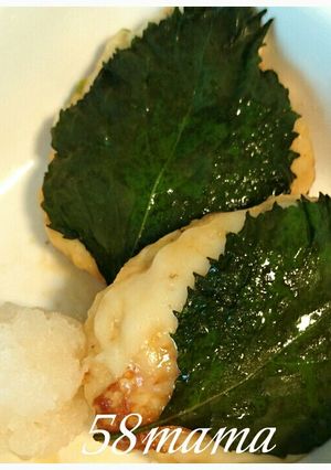 鶏挽き肉の甘タレ青ジソチーズ焼き-レシピのメイン写真