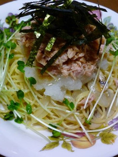 ツナと大根おろしのパスタ-レシピのメイン写真