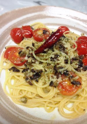 プッタネスカ風パスタ-レシピのメイン写真