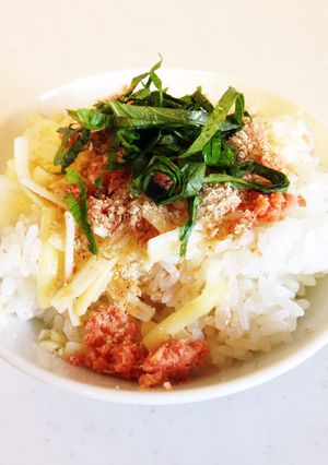 とろ〜りチーズと鮭フレークの簡単ご飯☆-レシピのメイン写真