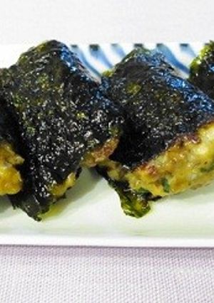 鰯なめろうの磯部焼き-レシピのメイン写真