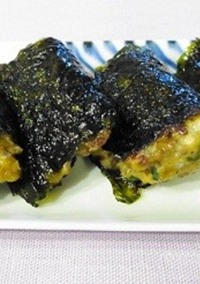 鰯なめろうの磯部焼き-レシピのメイン写真