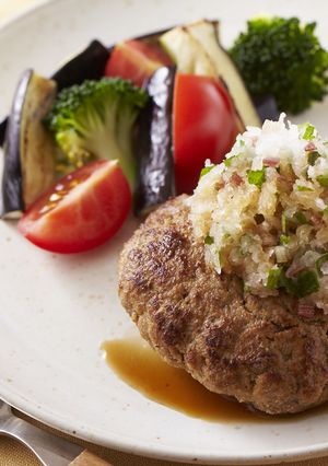 おからをリメイク☆ヘルシー野菜ハンバーグ-レシピのメイン写真