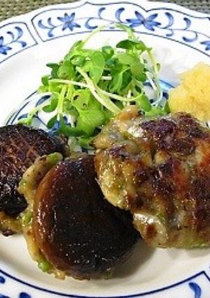 鰯のなめろう椎茸焼き-レシピのメイン写真