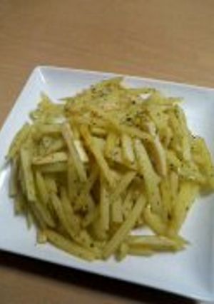 じゃがいものカレー風味炒め-レシピのメイン写真