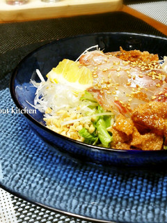 白身魚の中華風刺身-レシピのメイン写真