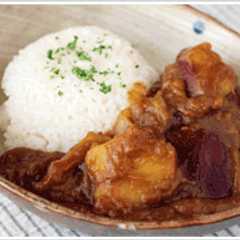 รูปของ 埼玉県のさつまいもカレー