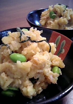 大葉にんにく醤油DE和風ポテサラ-レシピのメイン写真