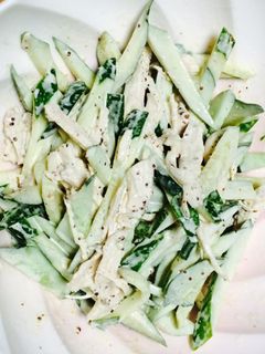 レンジ蒸し鶏のサラダ-レシピのメイン写真