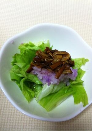 ☆簡単☆大根おろしのなめ茸のせ☆-レシピのメイン写真