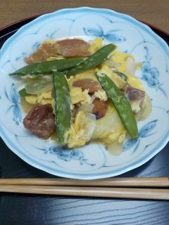 介護食【焼き鳥缶で簡単!親子煮】-レシピのメイン写真