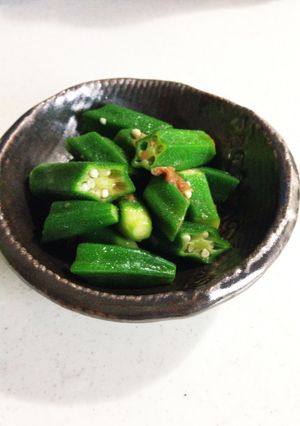 さっと簡単！オクラのおかか和え-レシピのメイン写真