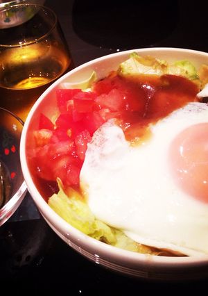 ハワイアングレービーの簡単ロコモコ丼-レシピのメイン写真