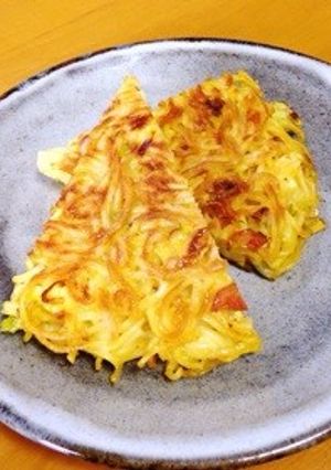 ラーメンが残ったので焼いてみた-レシピのメイン写真